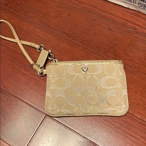 Coach wristlet -used